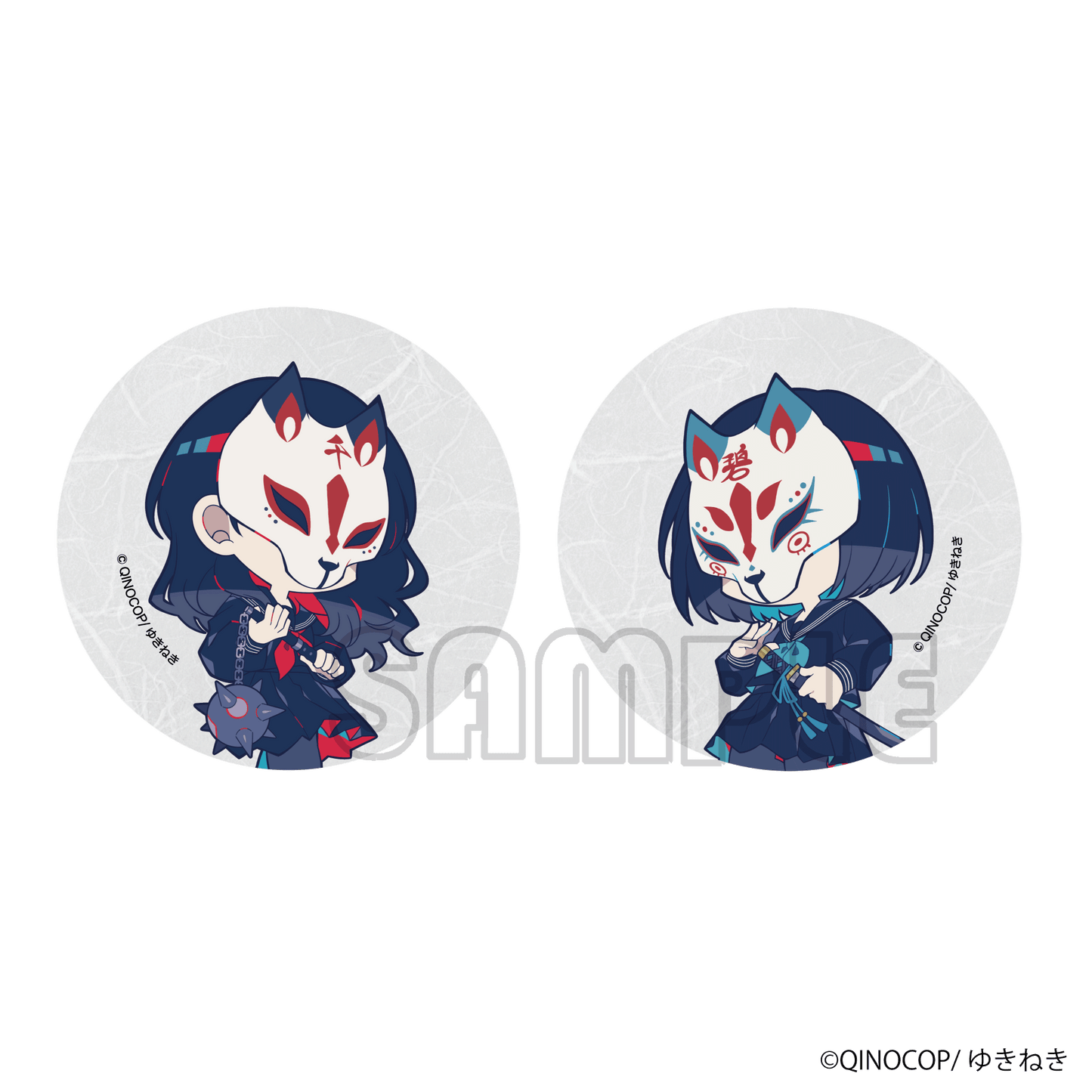 缶バッジ/ゆきねき