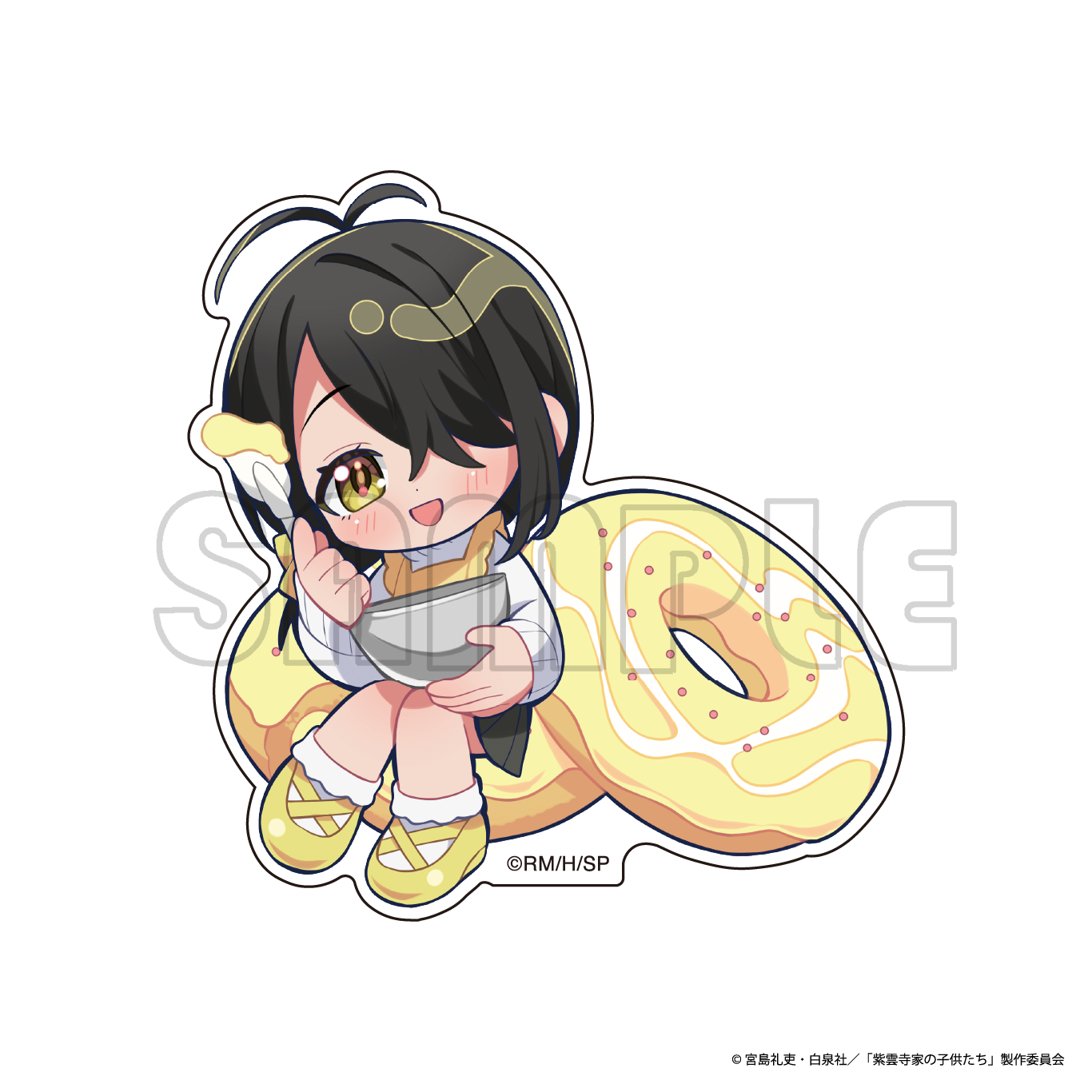 ダイカットステッカー/紫雲寺家スイーツ