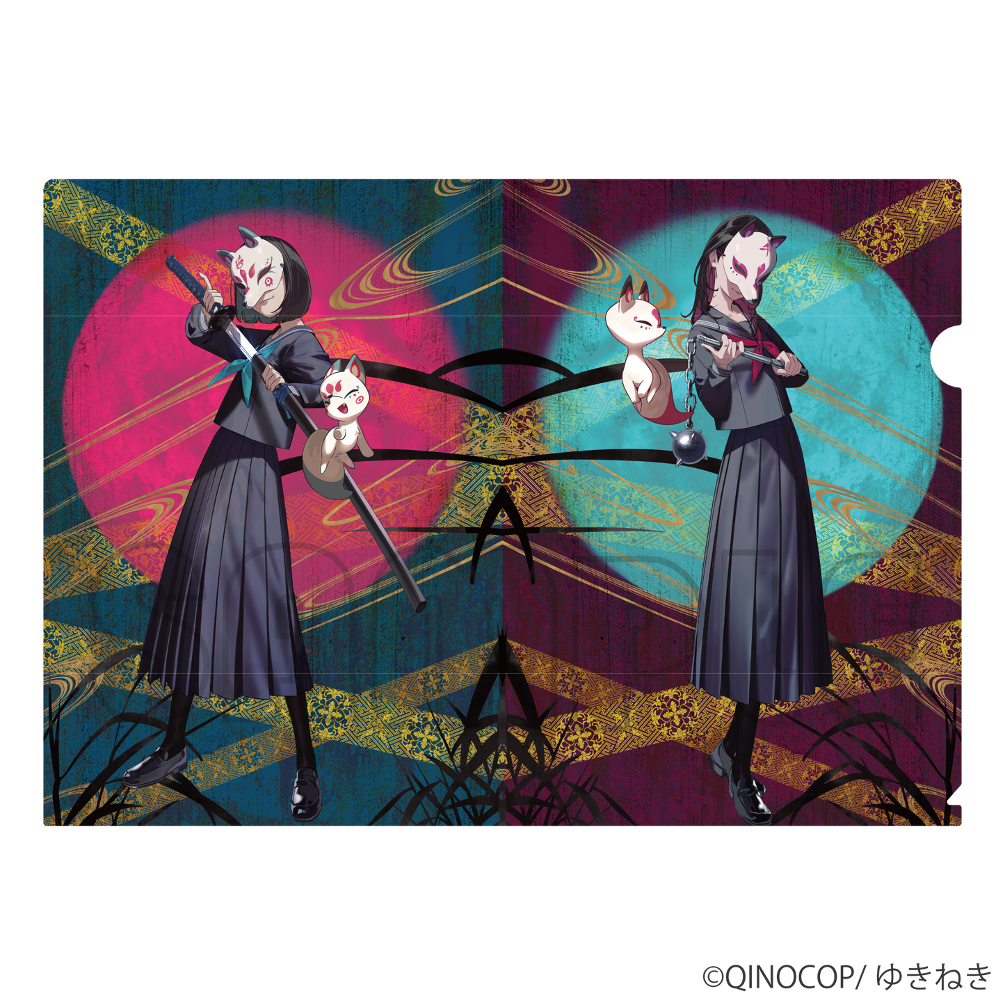 クリアファイル/ゆきねき(pako ver. )