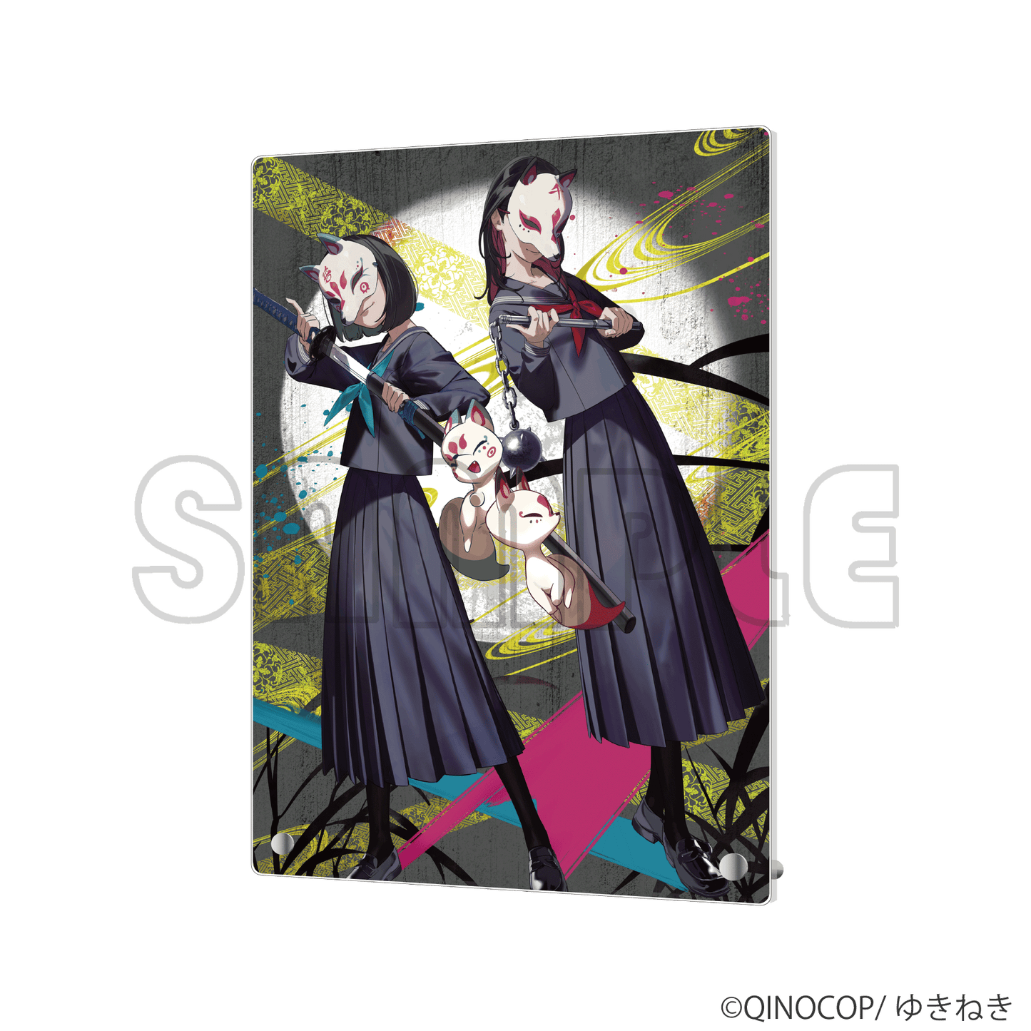 A5アクリルパネル/ゆきねき(pako ver.)