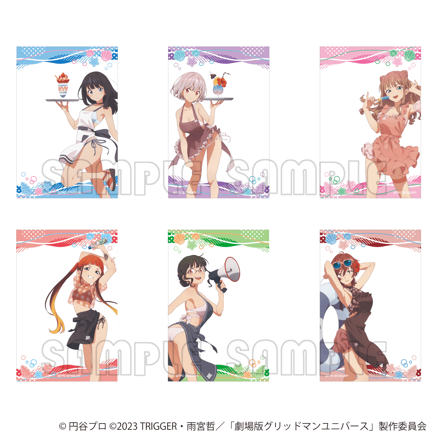 トレーディングアクリルカード/グリッドマン