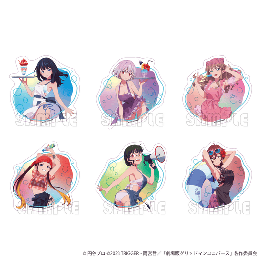 ダイカットステッカー/グリッドマン