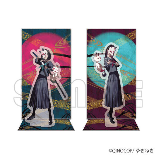 背景付きアクリルスタンド/ゆきねき(pako ver.)