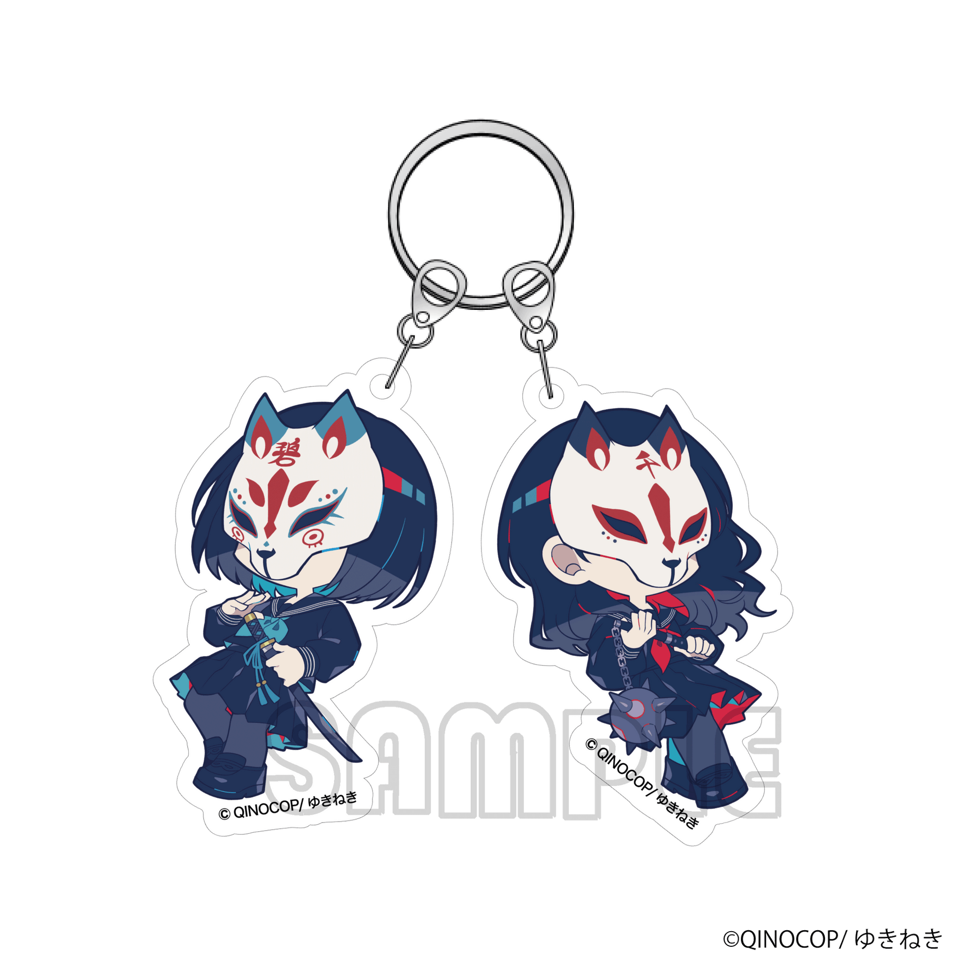 アクリルキーホルダー／ゆきねき – キノコップストア