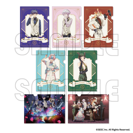 クリアファイル／誰ソ彼ホテル  - 蕾 -