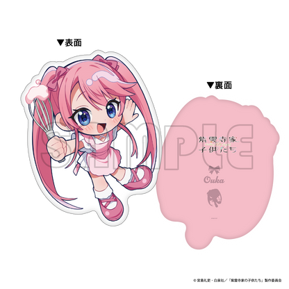 ダイカットクッション／紫雲寺家スイーツ