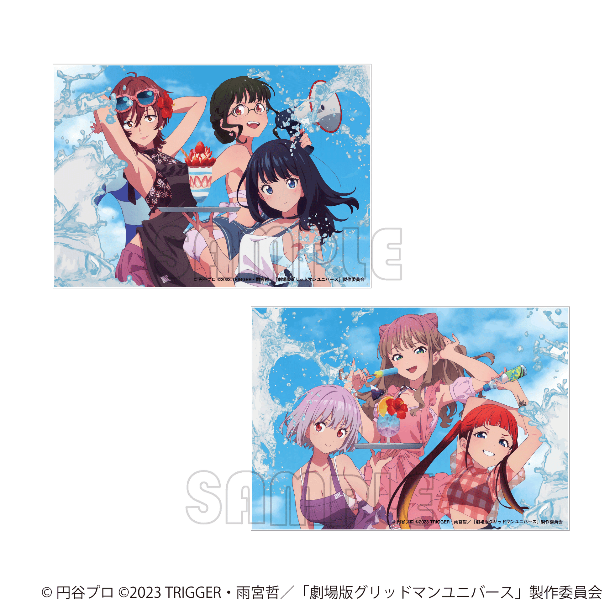グリッドマンユニバース 写真展 アクリルブロック アクリルブロック／グリッドマン – キノコップストア