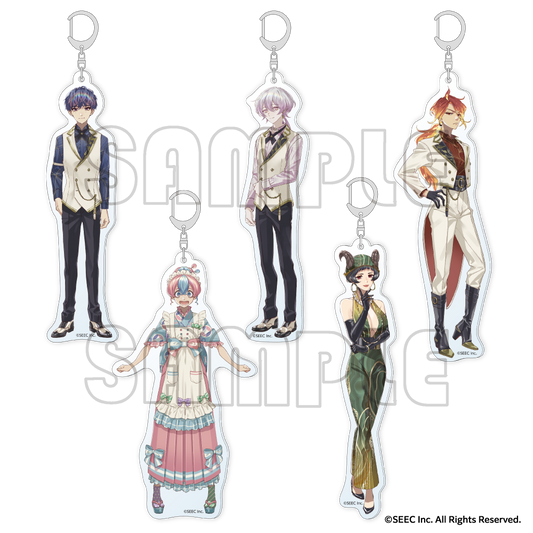 アクリルキーホルダー／誰ソ彼ホテル  - 蕾 -