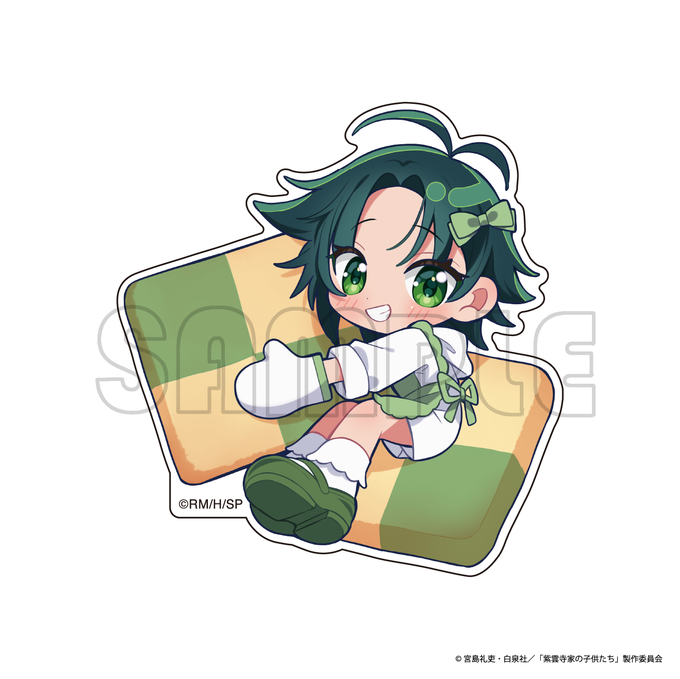 ダイカットステッカー／紫雲寺家スイーツ