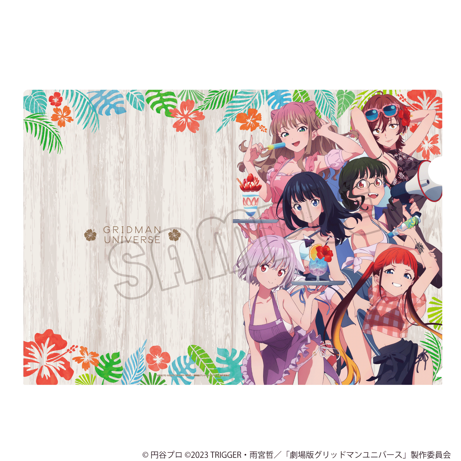 クリアファイル/グリッドマン – キノコップストア クリアファイル/グリッドマン – キノコップストア