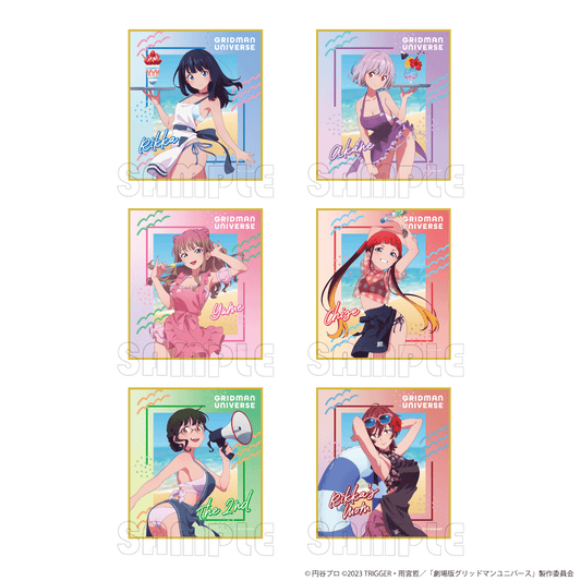 トレーディングミニ色紙/グリッドマン