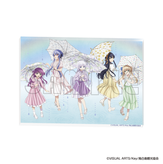 アクリルブロック／ＴＶアニメ『Summer Pockets』夏の雨模様