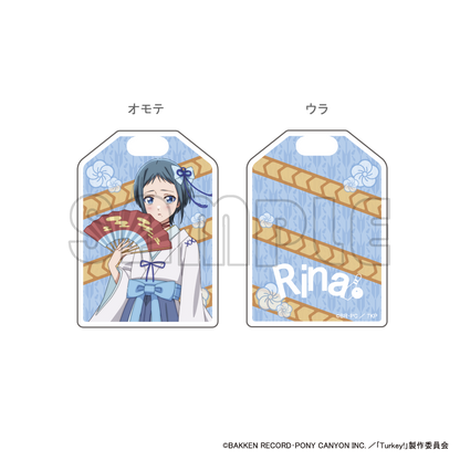 アクリルお守り風キーホルダー／Ｔｕｒｋｅｙ！巫女