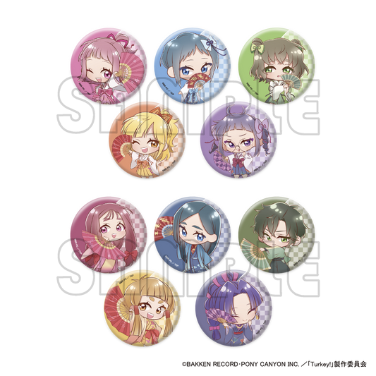 トレーディング缶バッジ／Ｔｕｒｋｅｙ！巫女