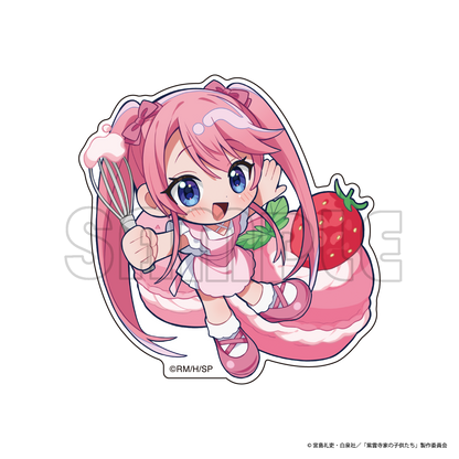 ダイカットステッカー／紫雲寺家スイーツ