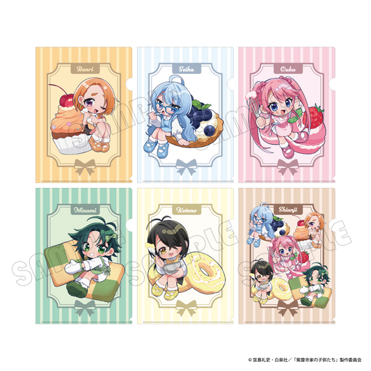 クリアファイル／紫雲寺家スイーツ