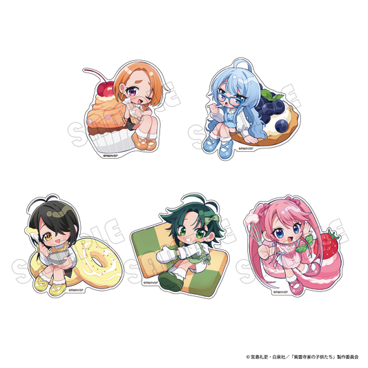 ダイカットステッカー／紫雲寺家スイーツ