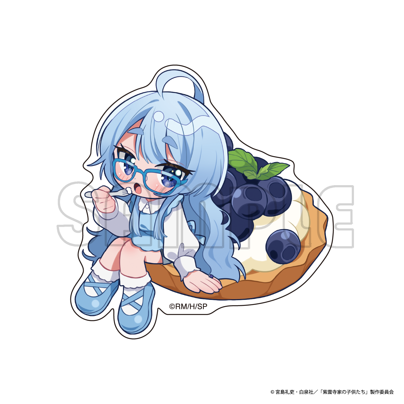 ダイカットステッカー／紫雲寺家スイーツ