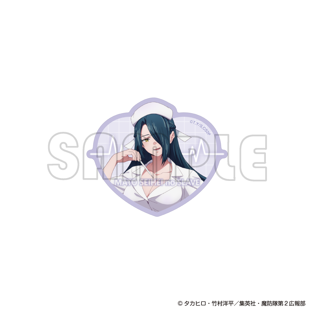 ダイカットステッカー／「まとスレ」ナース