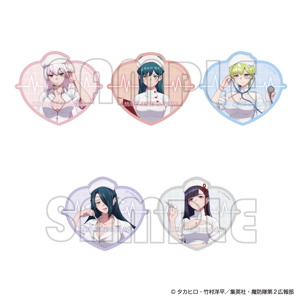 ダイカットステッカー／「まとスレ」ナース