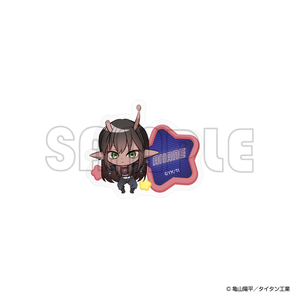お名前クリップ／ミルキーサブウェイまねっこポッピーくん