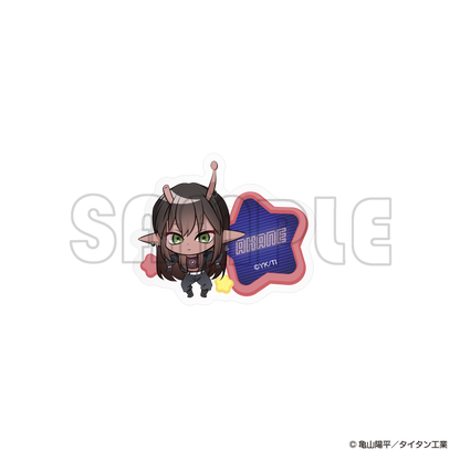 お名前クリップ／ミルキーサブウェイまねっこポッピーくん