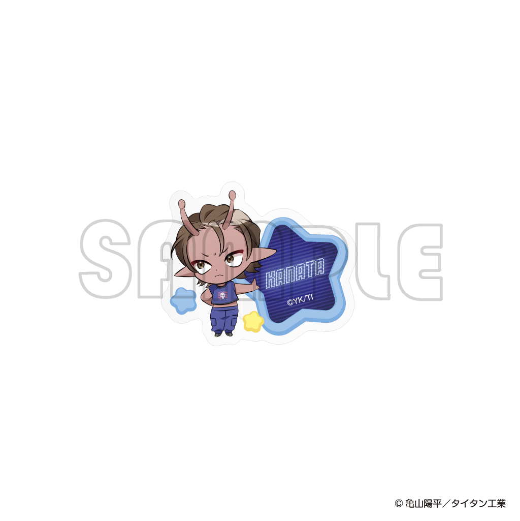 お名前クリップ／ミルキーサブウェイまねっこポッピーくん