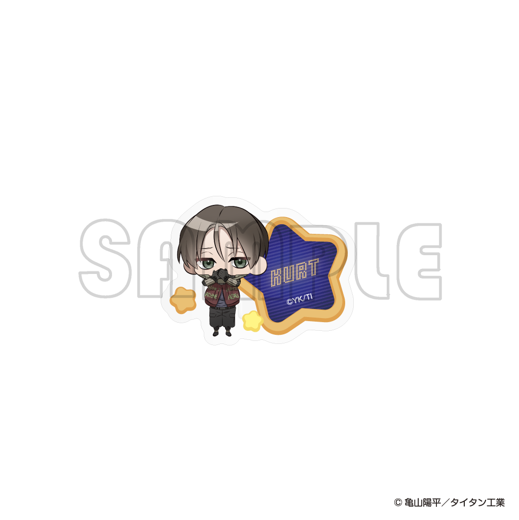 お名前クリップ／ミルキーサブウェイまねっこポッピーくん