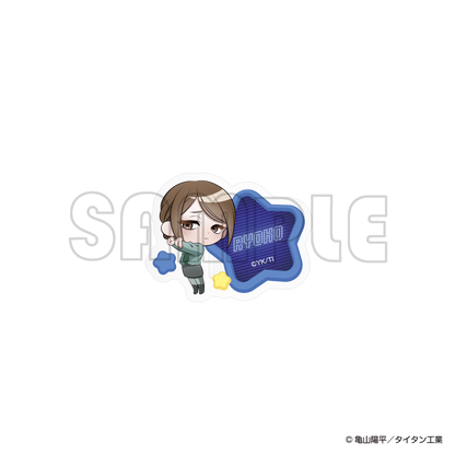 お名前クリップ／ミルキーサブウェイまねっこポッピーくん