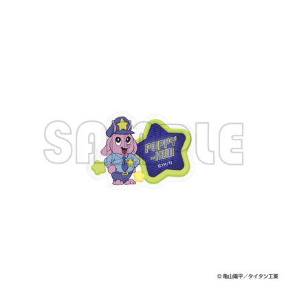 お名前クリップ／ミルキーサブウェイまねっこポッピーくん