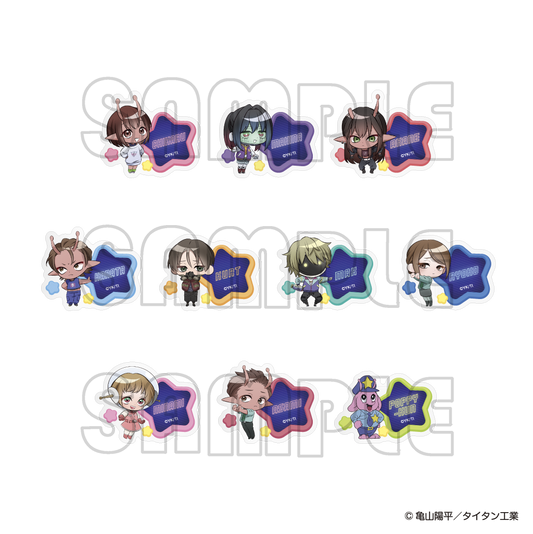 お名前クリップ／ミルキーサブウェイまねっこポッピーくん