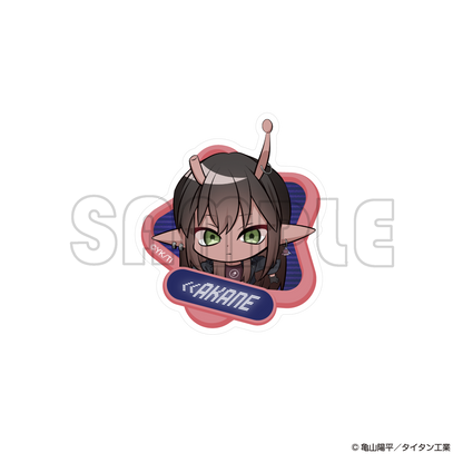 ダイカットステッカー／ミルキーサブウェイまねっこポッピーくん