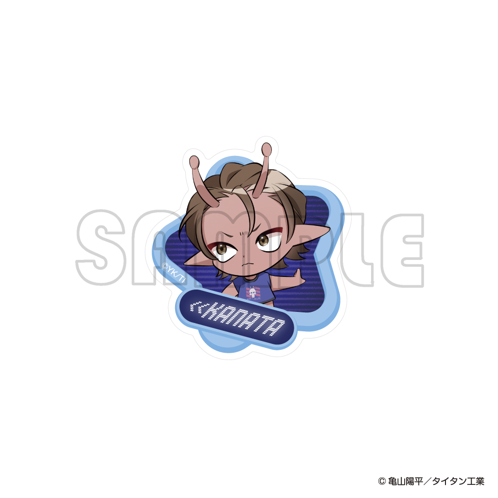 ダイカットステッカー／ミルキーサブウェイまねっこポッピーくん