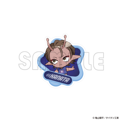 ダイカットステッカー／ミルキーサブウェイまねっこポッピーくん