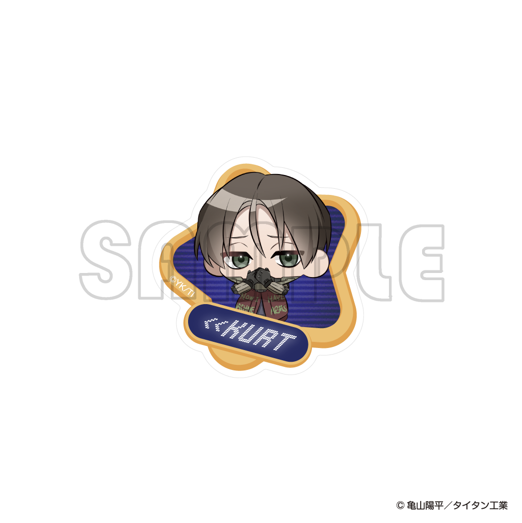 ダイカットステッカー／ミルキーサブウェイまねっこポッピーくん