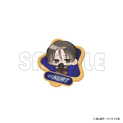 ダイカットステッカー／ミルキーサブウェイまねっこポッピーくん