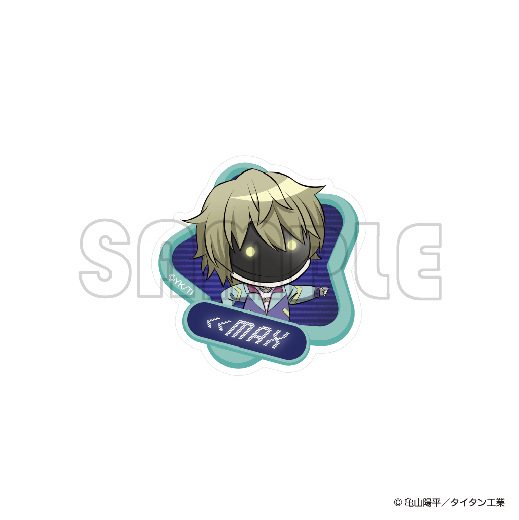 ダイカットステッカー／ミルキーサブウェイまねっこポッピーくん