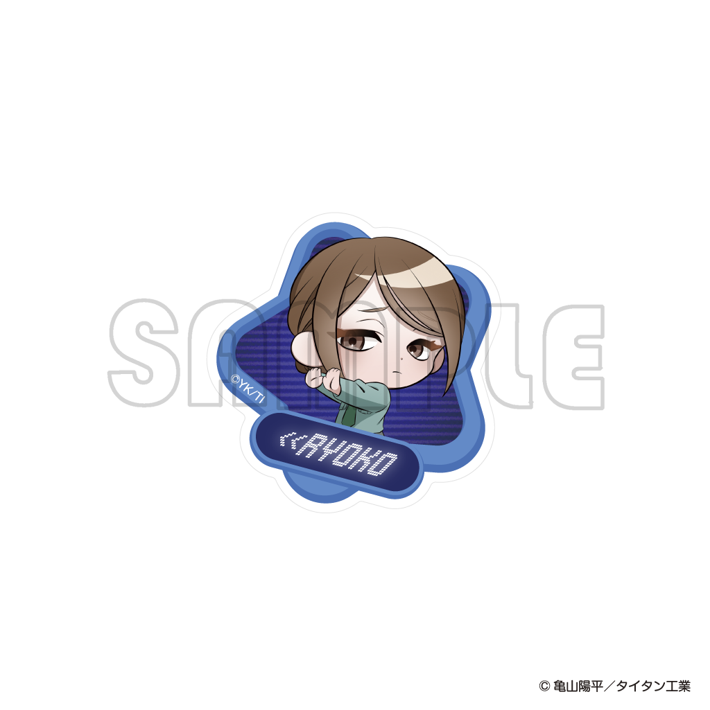 ダイカットステッカー／ミルキーサブウェイまねっこポッピーくん