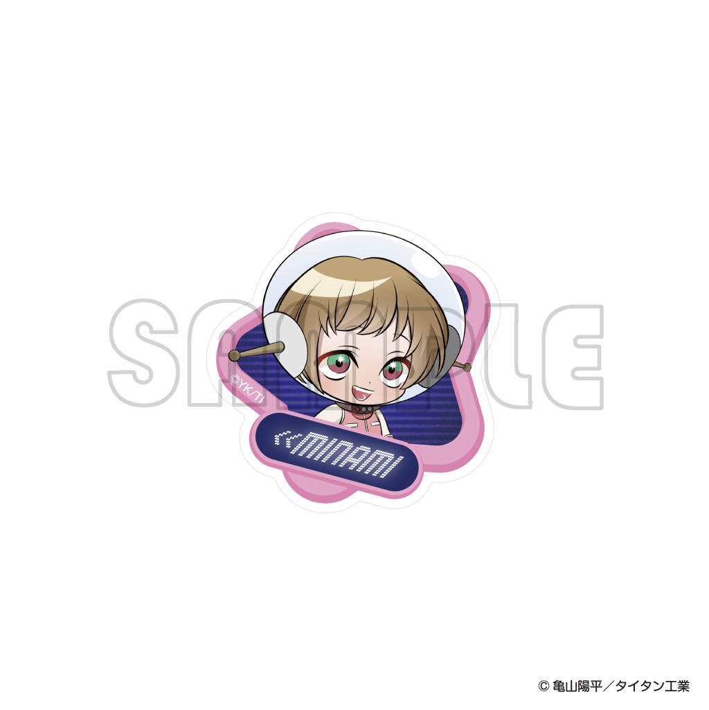 ダイカットステッカー／ミルキーサブウェイまねっこポッピーくん